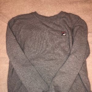 Long sleeved sweatshirt